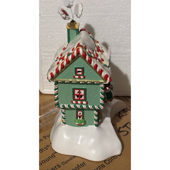 Dept 56 M&M'S Chocolate Candy Factory Lighted House Candy Dish W/ Box - Picture 10 of 15